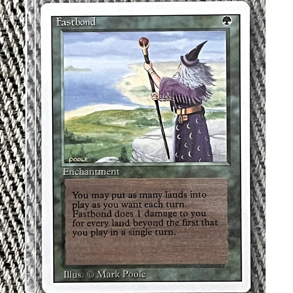 Fastbond – 1994 Revised – Magic: The Gathering